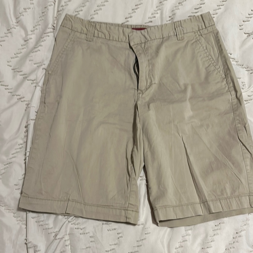 Merona Women's Light Tan Bermuda Shorts